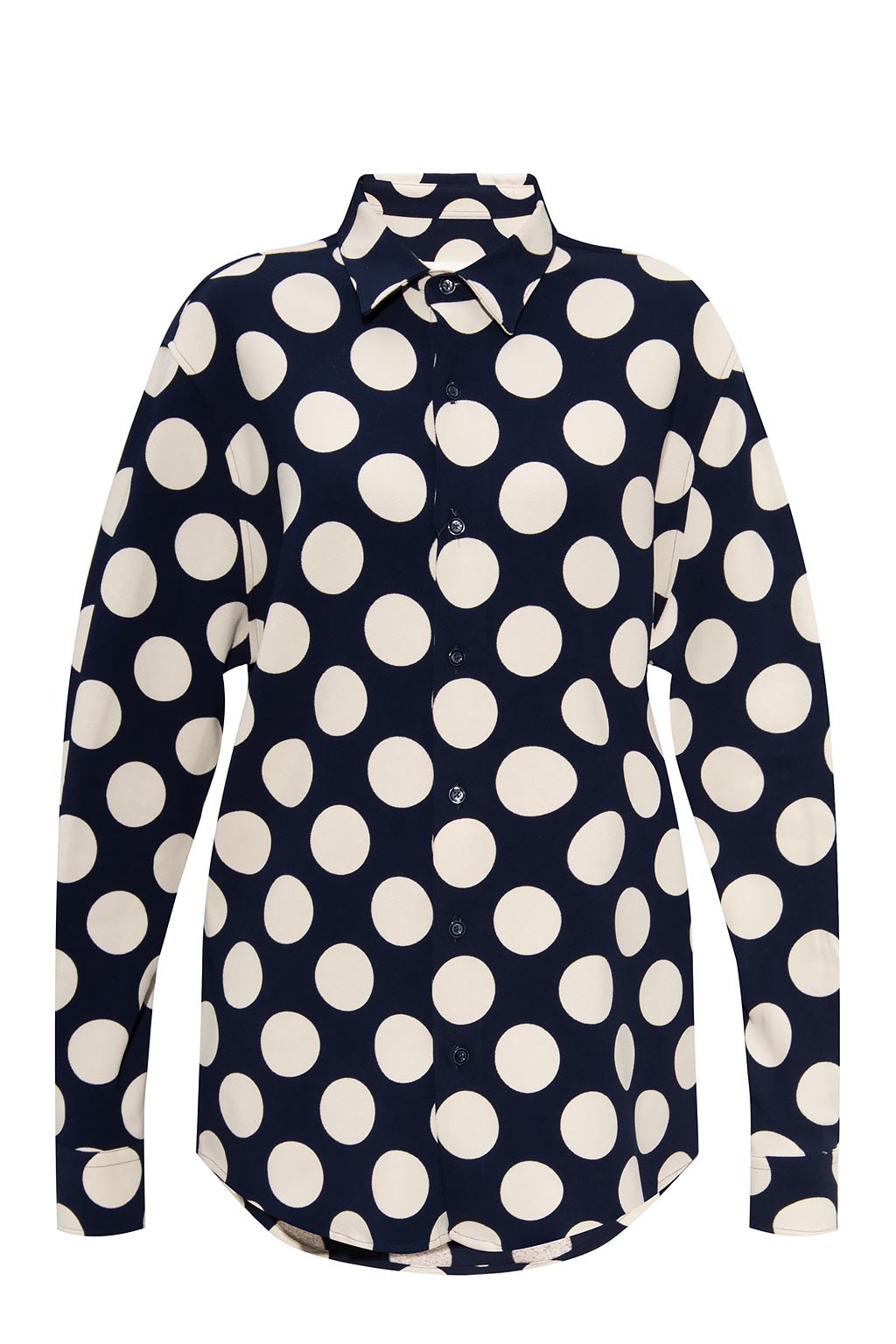 Ami Alexandre Mattiussi Polka dot shirt | Emporio Armani panelled